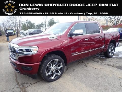 Delmonico Red Pearl Ram 1500 Limited Crew Cab 4x4.  Click to enlarge.
