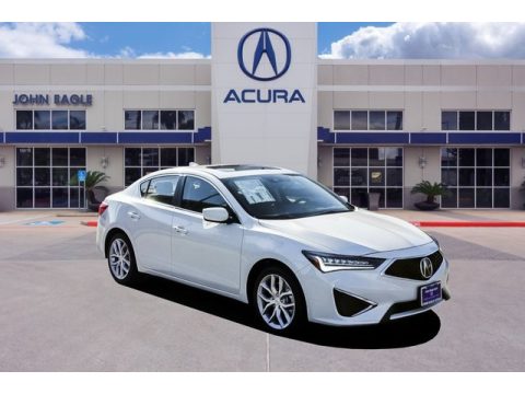 Platinum White Pearl Acura ILX .  Click to enlarge.