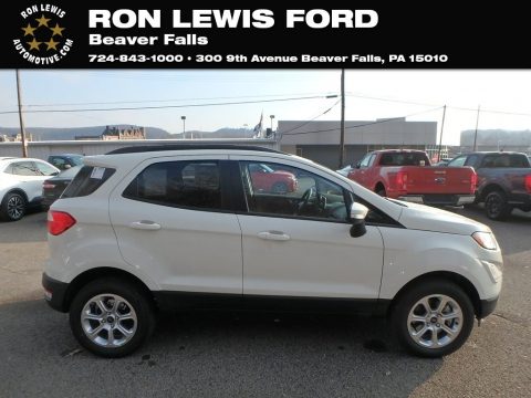 Diamond White Ford EcoSport SE 4WD.  Click to enlarge.