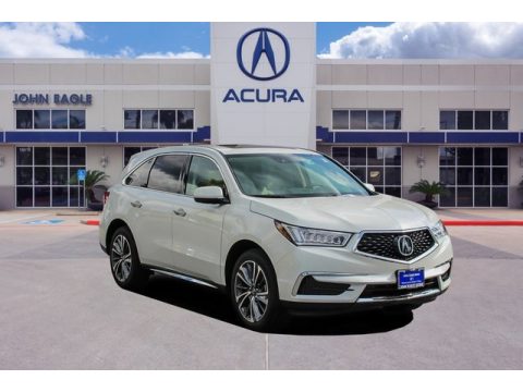 Platinum White Pearl Acura MDX Technology.  Click to enlarge.