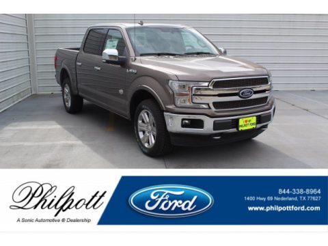 Stone Gray Ford F150 King Ranch SuperCrew 4x4.  Click to enlarge.