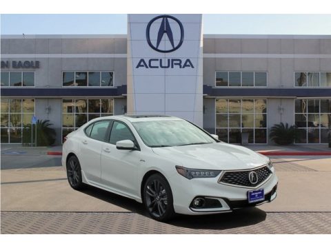 Modern Steel Metallic Acura TLX A-Spec Sedan.  Click to enlarge.