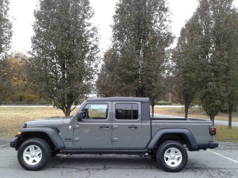 Sting-Gray Jeep Gladiator Sport 4x4.  Click to enlarge.
