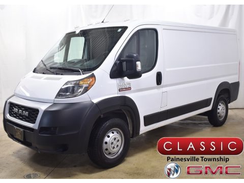 Bright White Ram ProMaster 1500 Low Roof Cargo Van.  Click to enlarge.