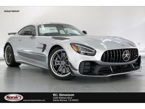 Iridium Silver Metallic Mercedes-Benz AMG GT R Coupe.  Click to enlarge.