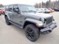 Front 3/4 View of 2020 Jeep Wrangler Unlimited Sahara 4x4 #7