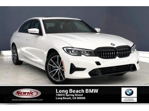 Alpine White BMW 3 Series 330i Sedan.  Click to enlarge.