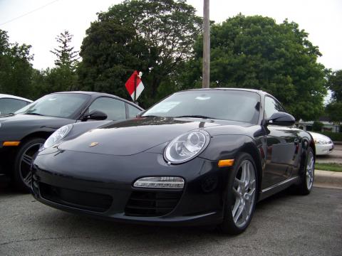 Atlas Grey Metallic Porsche 911 Carrera Coupe.  Click to enlarge.