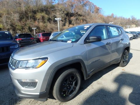 Billet Silver Metallic Jeep Compass Sport.  Click to enlarge.