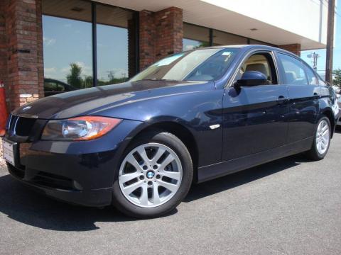 Monaco Blue Metallic BMW 3 Series 325i Sedan.  Click to enlarge.