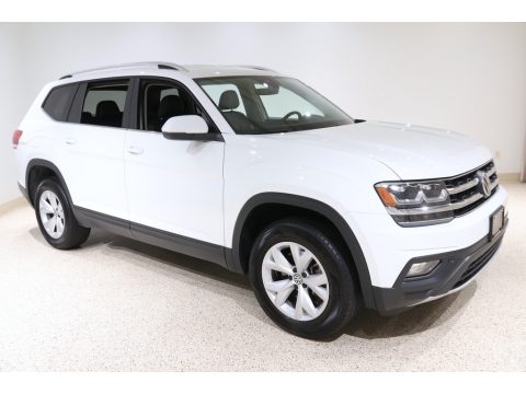 Pure White Volkswagen Atlas SE 4Motion.  Click to enlarge.