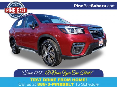 Crimson Red Pearl Subaru Forester 2.5i Touring.  Click to enlarge.