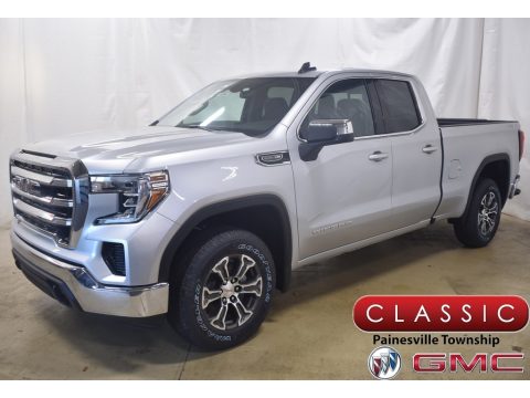 Quicksilver Metallic GMC Sierra 1500 SLE Double Cab 4WD.  Click to enlarge.