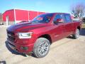 Front 3/4 View of 2020 Ram 1500 Laramie Crew Cab 4x4 #1