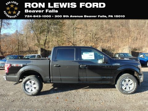 Agate Black Ford F150 XLT SuperCrew 4x4.  Click to enlarge.