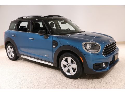 Island Blue Metallic Mini Countryman Cooper ALL4. Click to enlarge. Island Blue Metallic Mini Countryman Cooper ALL4. Click to enlarge.