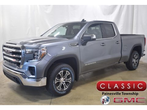 Satin Steel Metallic GMC Sierra 1500 SLE Double Cab 4WD. Click to enlarge. Satin Steel Metallic GMC Sierra 1500 SLE Double Cab 4WD. Click to enlarge.