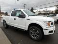 Front 3/4 View of 2019 Ford F150 STX SuperCab 4x4 #3
