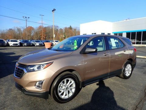 Sandy Ridge Metallic Chevrolet Equinox LS.  Click to enlarge.