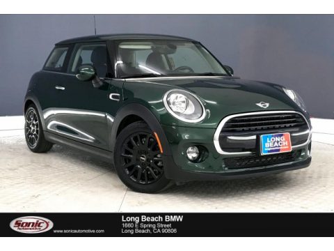 British Racing Green II Metallic Mini Hardtop Cooper 2 Door.  Click to enlarge.