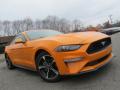 Front 3/4 View of 2018 Ford Mustang EcoBoost Fastback #2