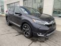 Front 3/4 View of 2019 Honda CR-V Touring AWD #2