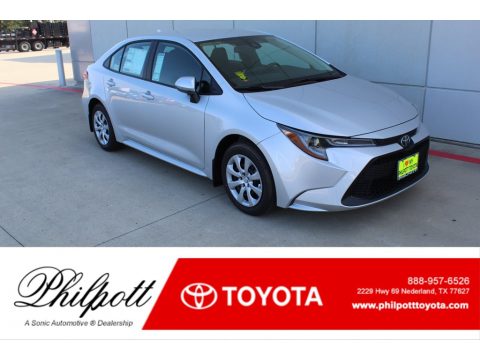 Classic Silver Metallic Toyota Corolla LE. Click to enlarge. Classic Silver Metallic Toyota Corolla LE. Click to enlarge.