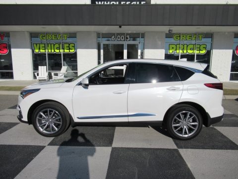 Platinum White Pearl Acura RDX Technology AWD.  Click to enlarge.
