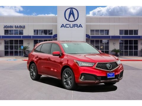 Performance Red Pearl Acura MDX Technology AWD.  Click to enlarge.