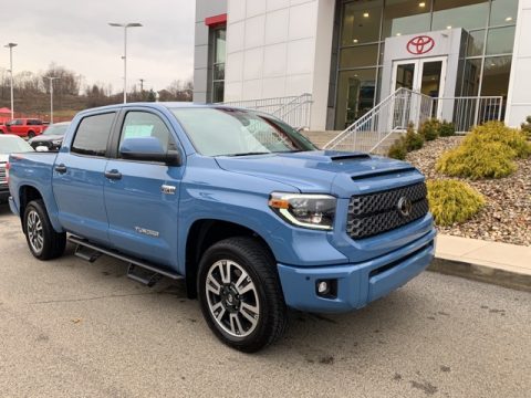 Cavalry Blue Toyota Tundra TRD Sport CrewMax 4x4.  Click to enlarge.