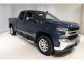 Front 3/4 View of 2019 Chevrolet Silverado 1500 LT Double Cab #1