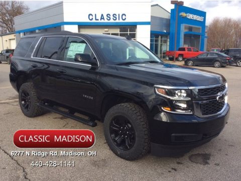 Black Chevrolet Tahoe LS 4WD.  Click to enlarge.