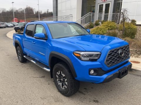 Voodoo Blue Toyota Tacoma TRD Sport Double Cab 4x4.  Click to enlarge.