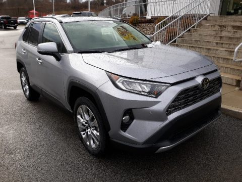 Silver Sky Metallic Toyota RAV4 Limited AWD.  Click to enlarge.