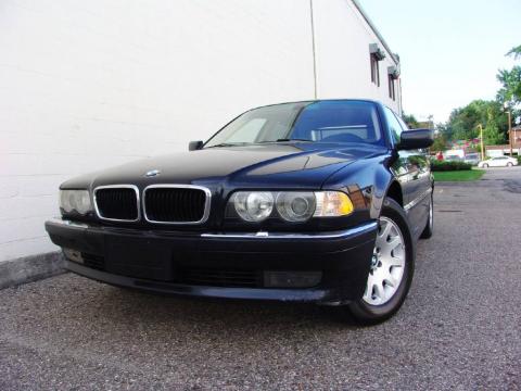 Orient Blue Metallic BMW 7 Series 740iL Sedan.  Click to enlarge.