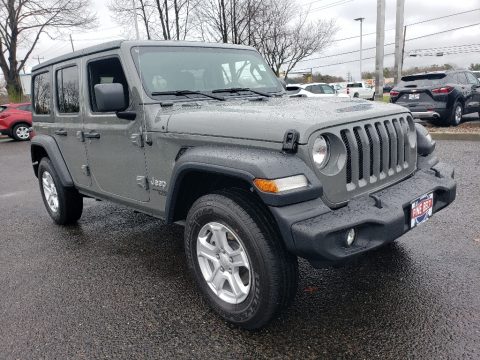 Sting-Gray Jeep Wrangler Unlimited Sport 4x4.  Click to enlarge.