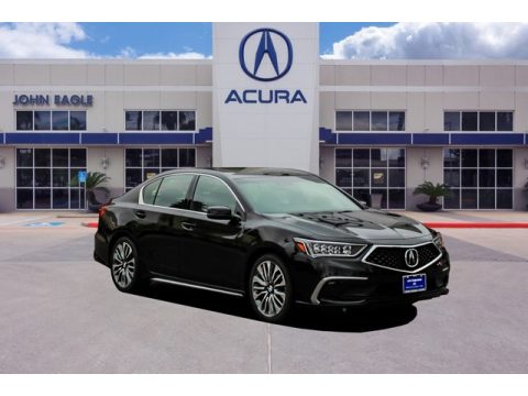 Majestic Black Pearl Acura RLX FWD.  Click to enlarge.
