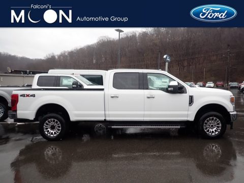 Oxford White Ford F250 Super Duty XLT Crew Cab 4x4.  Click to enlarge.