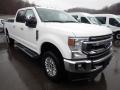 Front 3/4 View of 2020 Ford F250 Super Duty XLT Crew Cab 4x4 #3