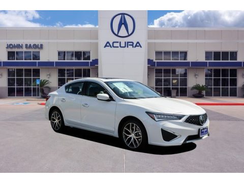 Platinum White Pearl Acura ILX Premium.  Click to enlarge.