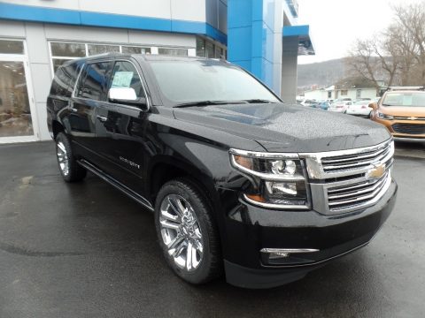 Black Chevrolet Suburban Premier 4WD.  Click to enlarge.