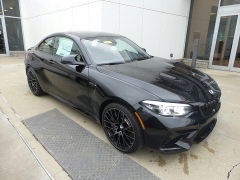 Black Sapphire Metallic BMW M2 Competition Coupe.  Click to enlarge.