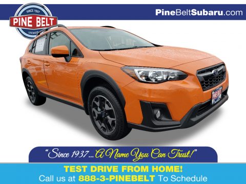 Sunshine Orange Subaru Crosstrek 2.0 Premium.  Click to enlarge.