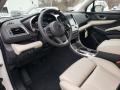  2020 Subaru Ascent Warm Ivory Interior #7
