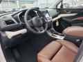  2020 Subaru Ascent Java Brown Interior #7