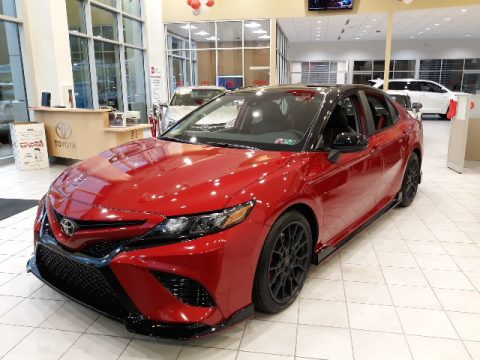 Supersonic Red Toyota Camry TRD.  Click to enlarge.