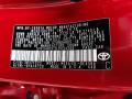 Toyota Color Code 3R3 Barcelona Red Metallic #21