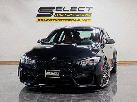 Black Sapphire Metallic BMW M3 Sedan.  Click to enlarge.