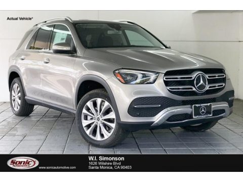 Mojave Silver Metallic Mercedes-Benz GLE 350 4Matic.  Click to enlarge.