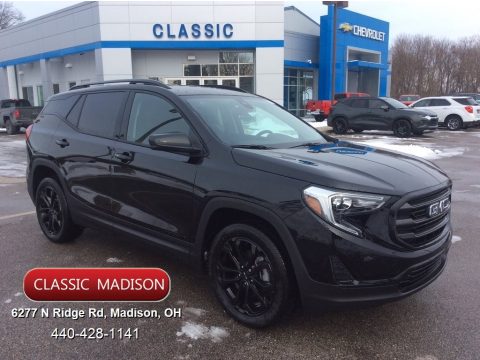 Ebony Twilight Metallic GMC Terrain SLE AWD.  Click to enlarge.